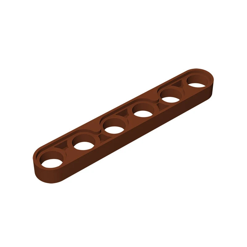 Gobricks GDS-694 Technical Liftarm Thin 1 x 6 | Compatible Building Block Piece alternate view