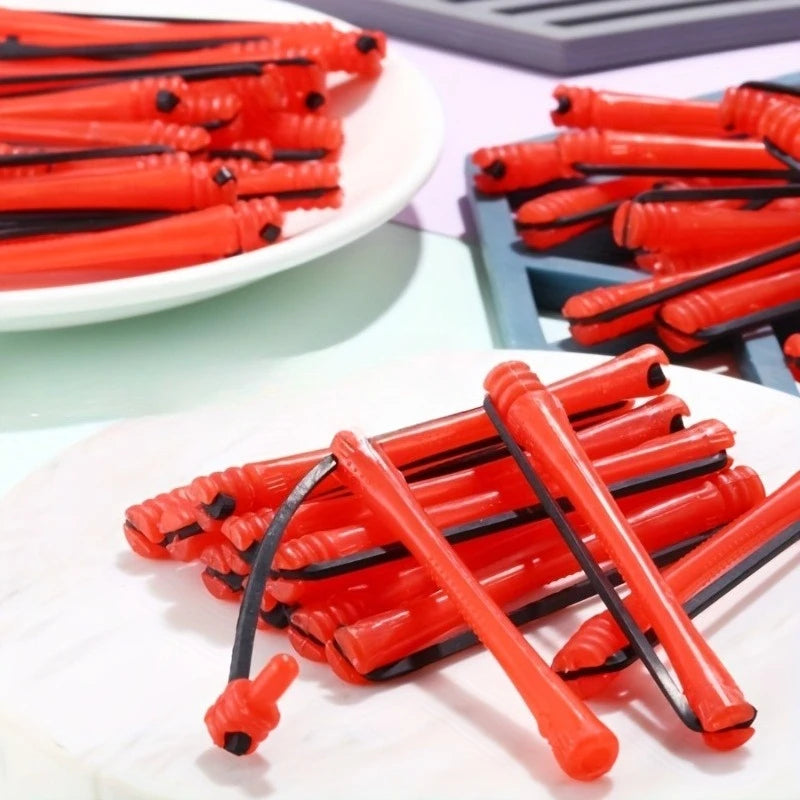 24pcs Hair Perm Rods Hair Curling Rollers Perming Curlers Rods Cold Wave Rollers for Hairdressing St