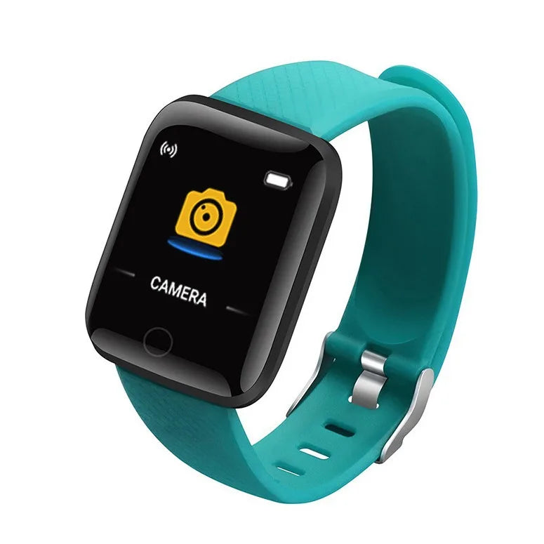 116Plus Smart Watch for Men Women Kids Gift Message Remind Music Control Sport Step Calo detail view