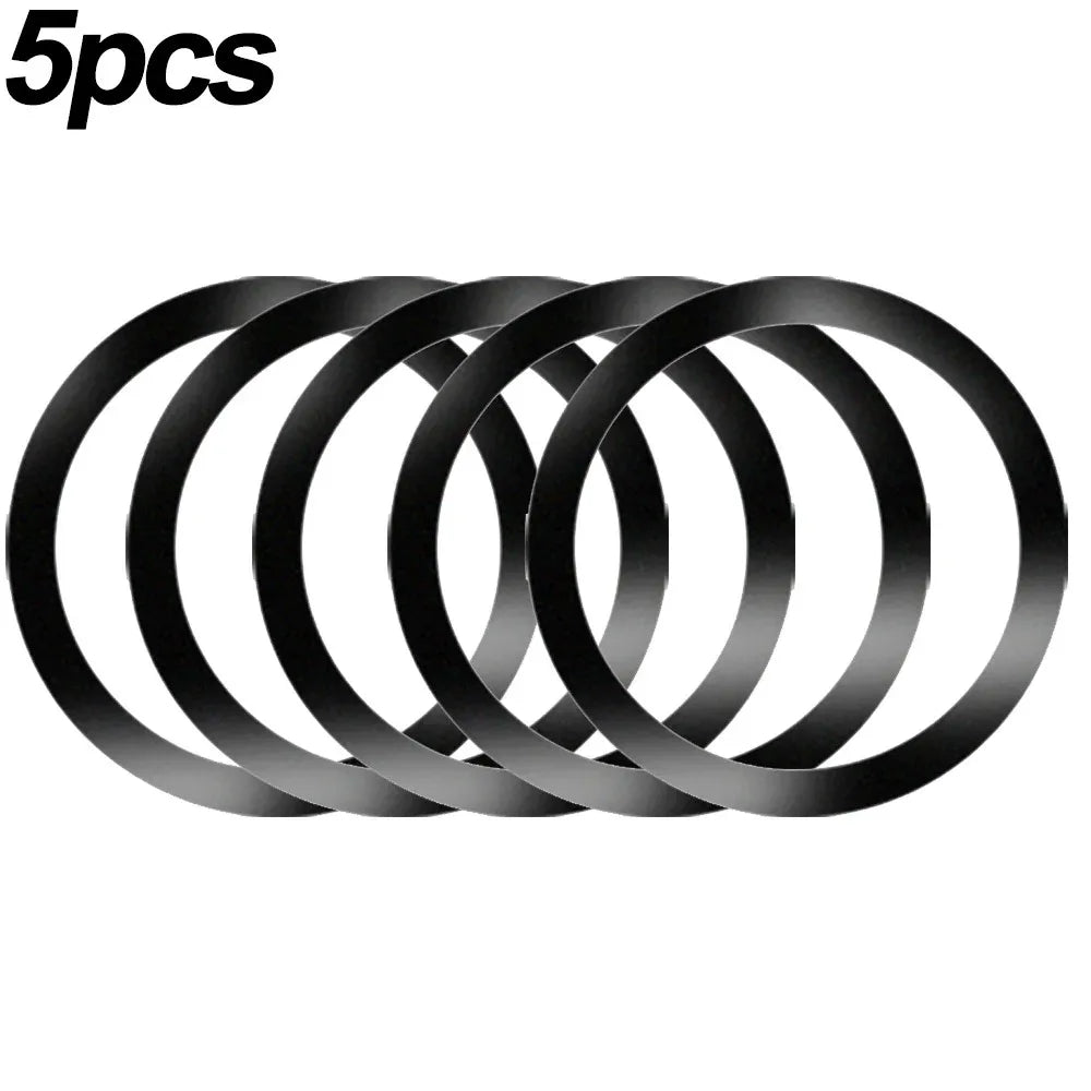 2024 Stainless Steel Universal Magnetic Plate Ring For Magsafe close-up view