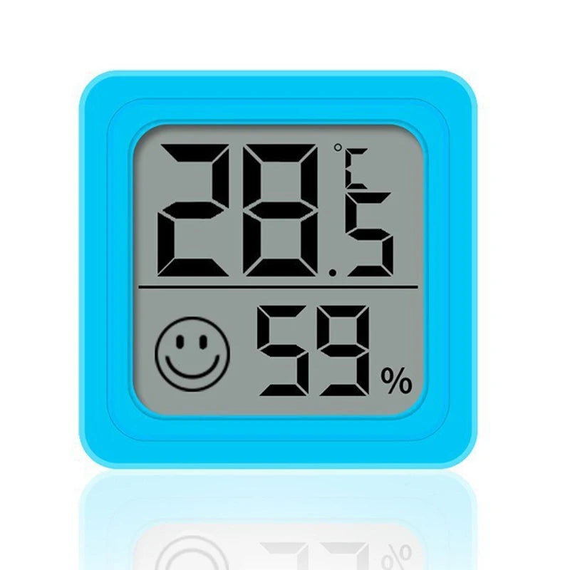 LCD Digital Thermometer Hygrometer | Indoor Temperature Humidity Monitor close-up view