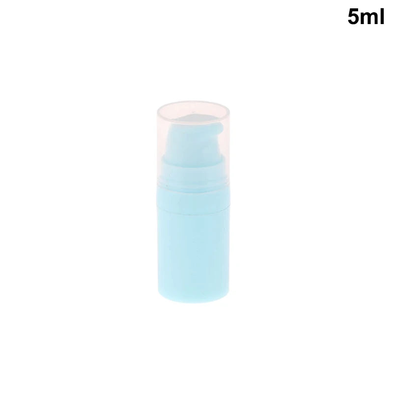Refillable Lotion Bottles Airless Pump Vacuum Toiletries Container Empty Plastic Cosm alternate view