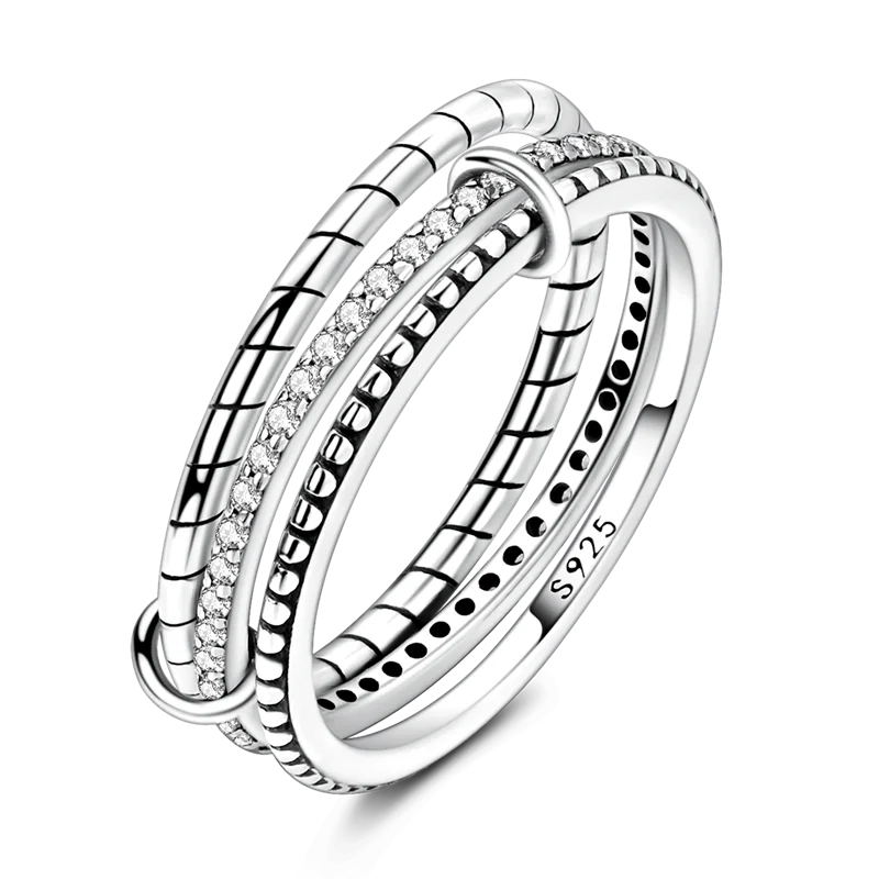 Daisy 925 Sterling Silver Wedding Ring | Sparkling Zircon Engagement Jewelry lifestyle view