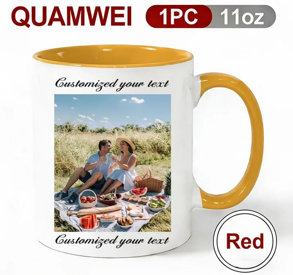 Customizable Photo Mug | Personalized Gift for Valentine's Day detail view