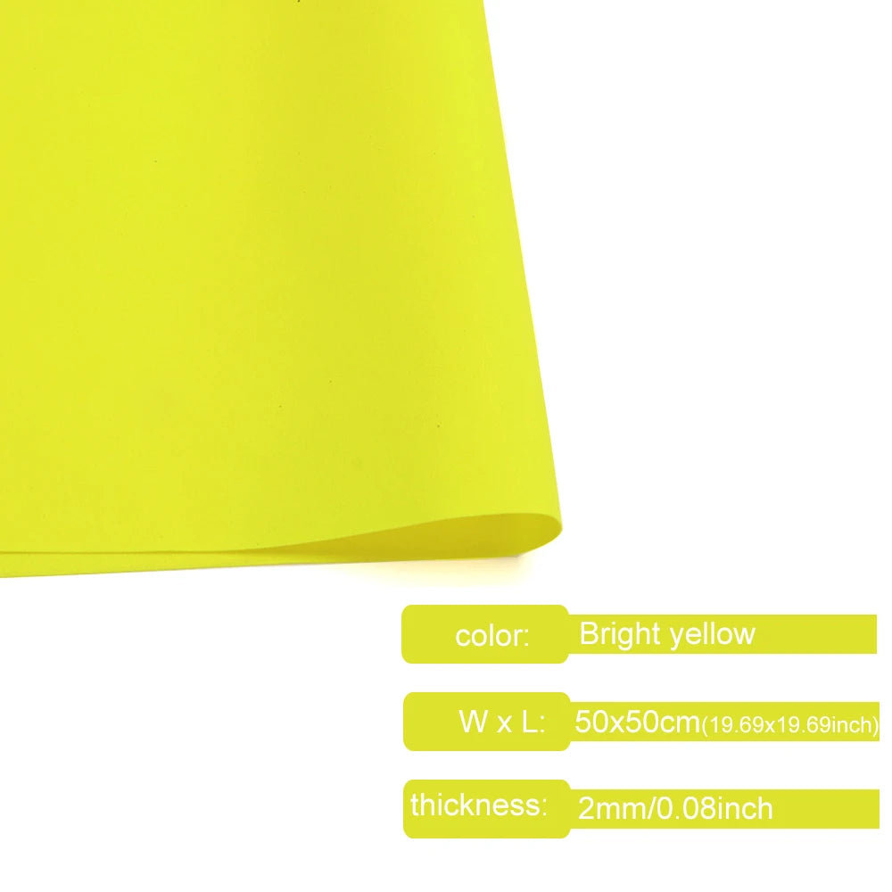 Colorful EVA Foam Sheets 2mm | 50x50cm Craft Foam Paper for DIY Projects detail view