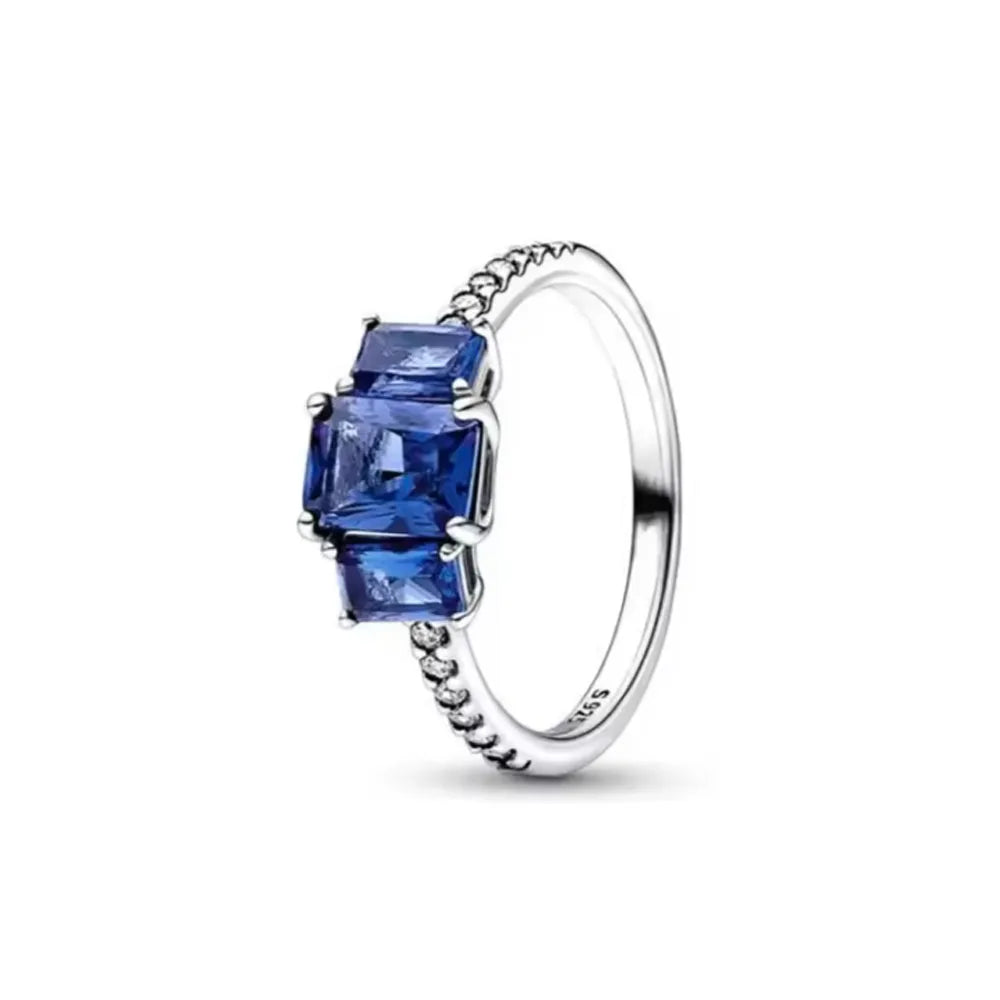 Hot Selling 925 Silver,Heart-shaped,Floral,Butterfly Ring,Size 6 7 8 9,Suitable for E lifestyle view