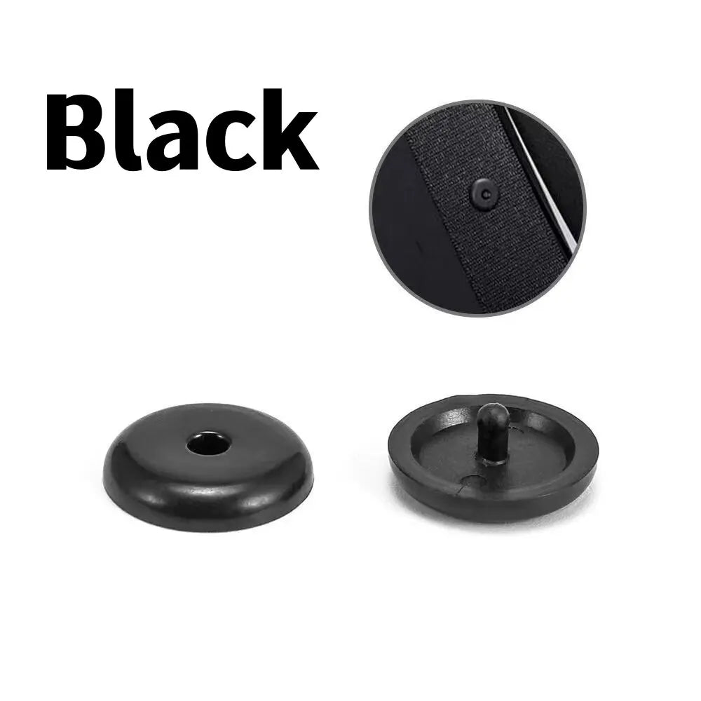 kkjoy 10PCS Car Seat Belt Clip Locator Adjustable Nonslip Durable Safety Accessories alternate view