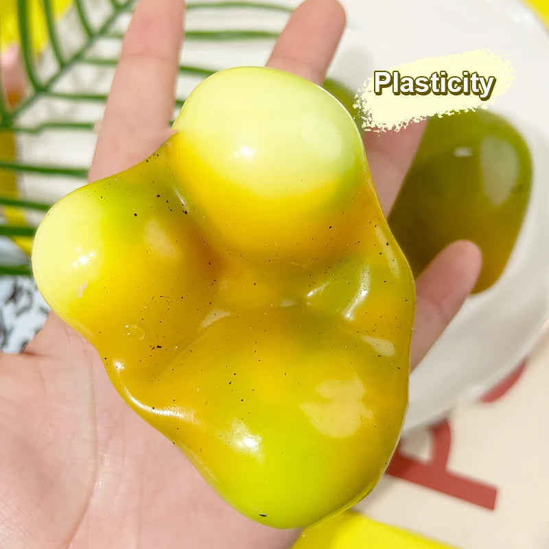 Color Changing Mango Mochi Squishy Toy | Slow Rebound Stress Relief detail view