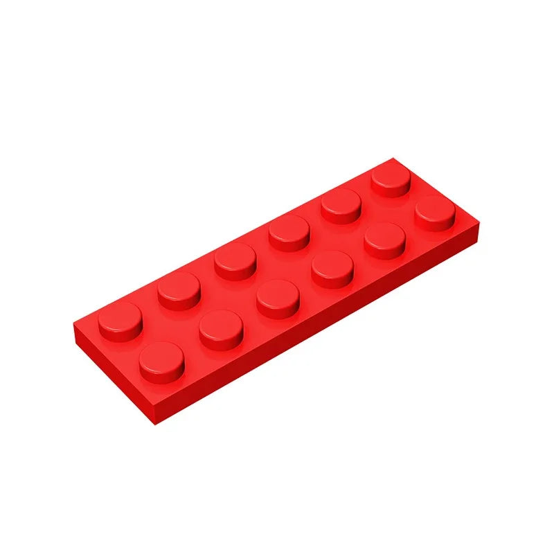 Plate 2 x 6 Building Block | Compatible Building Brick for DIY Creations close-up view