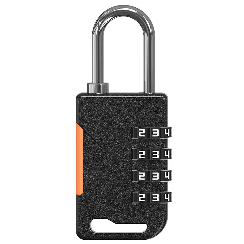 4 Digit Combination Padlock | Keyless Travel Luggage Lock close-up view
