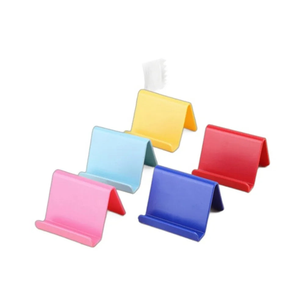 Lazy Bracket Mobile Phone Holder Table Desktop Stand Plastic Desk Mount Candy Color additional angle