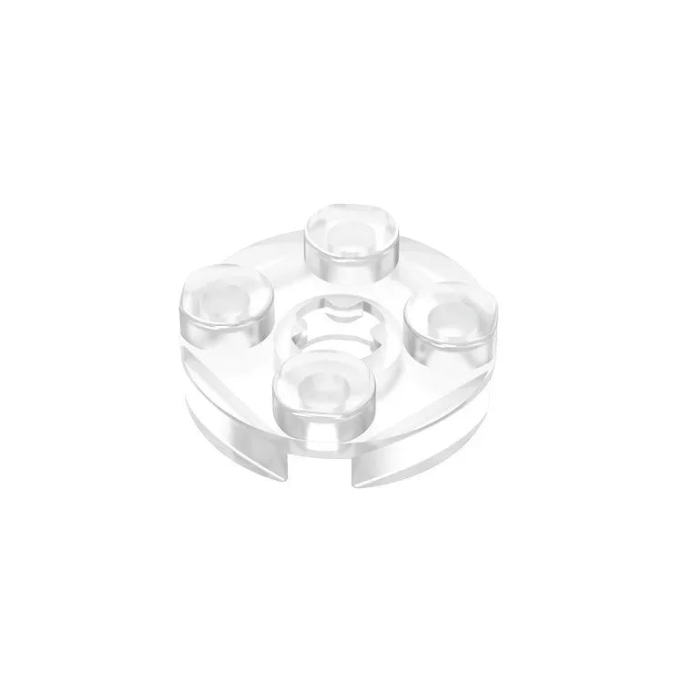 Gobricks GDS-609 PLATE 2X2 ROUND | Compatible Building Blocks for DIY Educational Mod lifestyle view