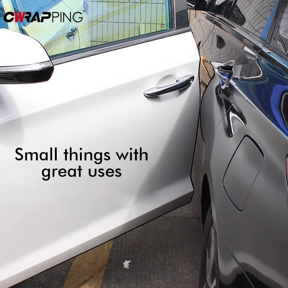 Transparent PVC Car Door Edge Sealing Strip 5M close-up view