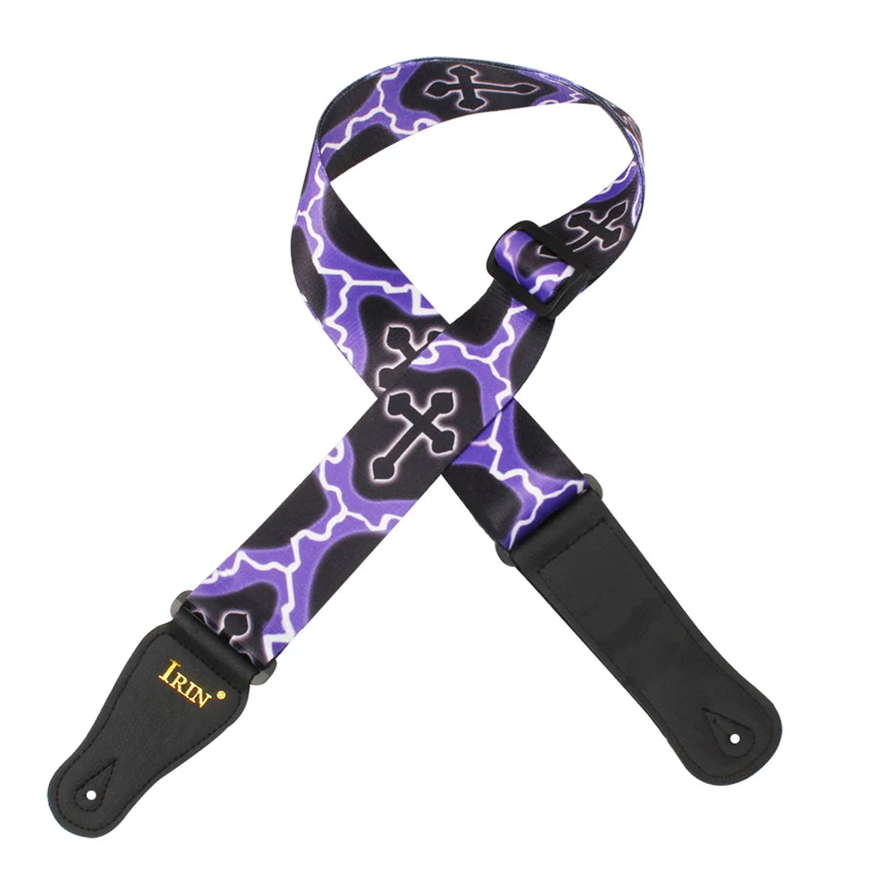 Guitar Strap Multi-Color Guitar Belts Adjustable Pure Cotton Guitar Straps for Bass Acou detail view