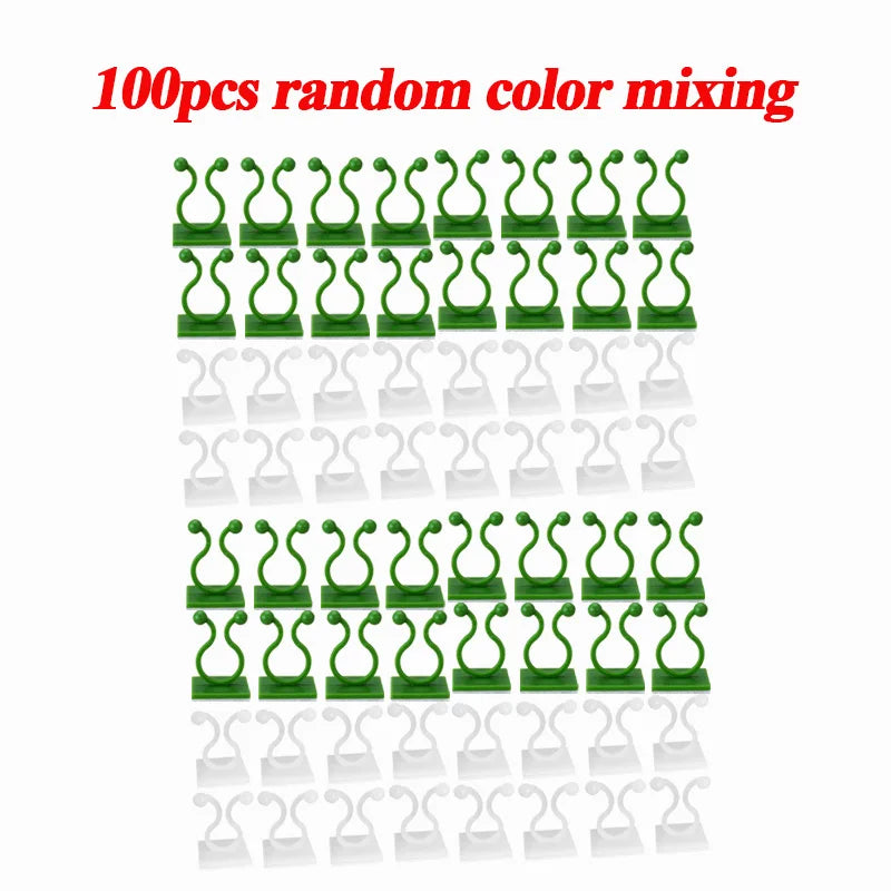 Garden Plant Climbing Wall Fixture Clips Rattan Vine Fixer Self-Adhesive Fixed Buckle alternate view