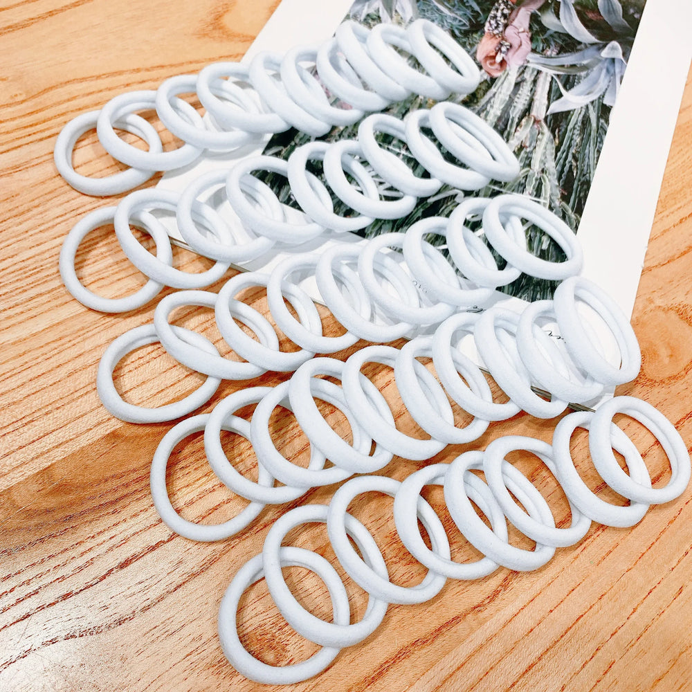 Bands Girls Sweets Scrunchie Rubber Band Hair Ties Clips Headband Hair close-up view