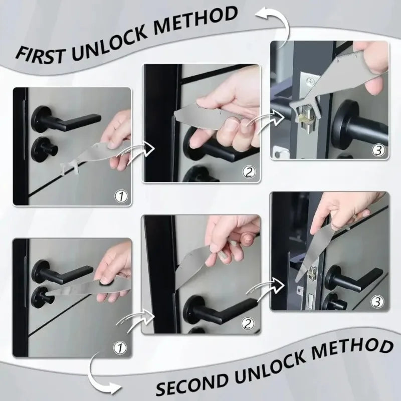 Firefighter Multitool Pry Bar | Spring Steel Leverage Tool for First Responders close-up view