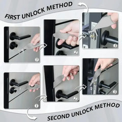 Firefighter Multitool Pry Bar | Spring Steel Leverage Tool for First Responders close-up view