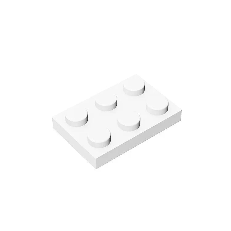 Gobricks GDS-510 Plate 2 x 3 | Compatible Building Block for DIY Projects detail view
