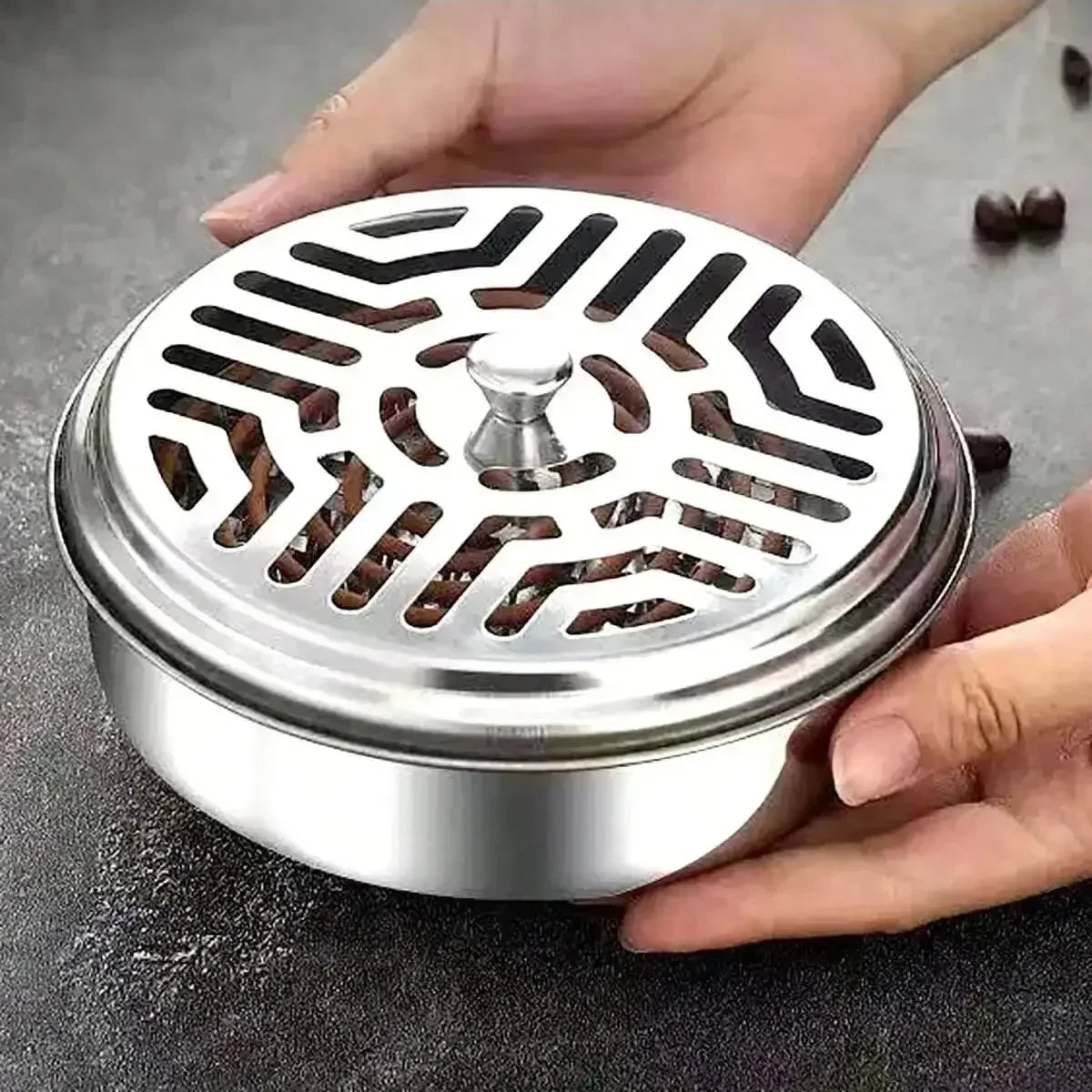 Mosquito Coil Tray Portable Holder Hotel Insect Repellent Rack With Cover Summer Anti alternate view