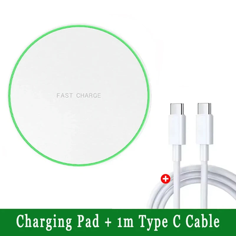 Wireless Charger Mobile Phone Chargers Pad Stand For iPhone 16 15 14 13 12 11 Pro Max alternate view