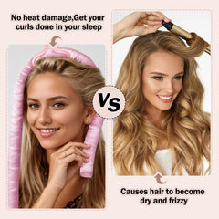 Heatless Curling Rod Set | No Heat Hair Curlers for Long Hair detail view