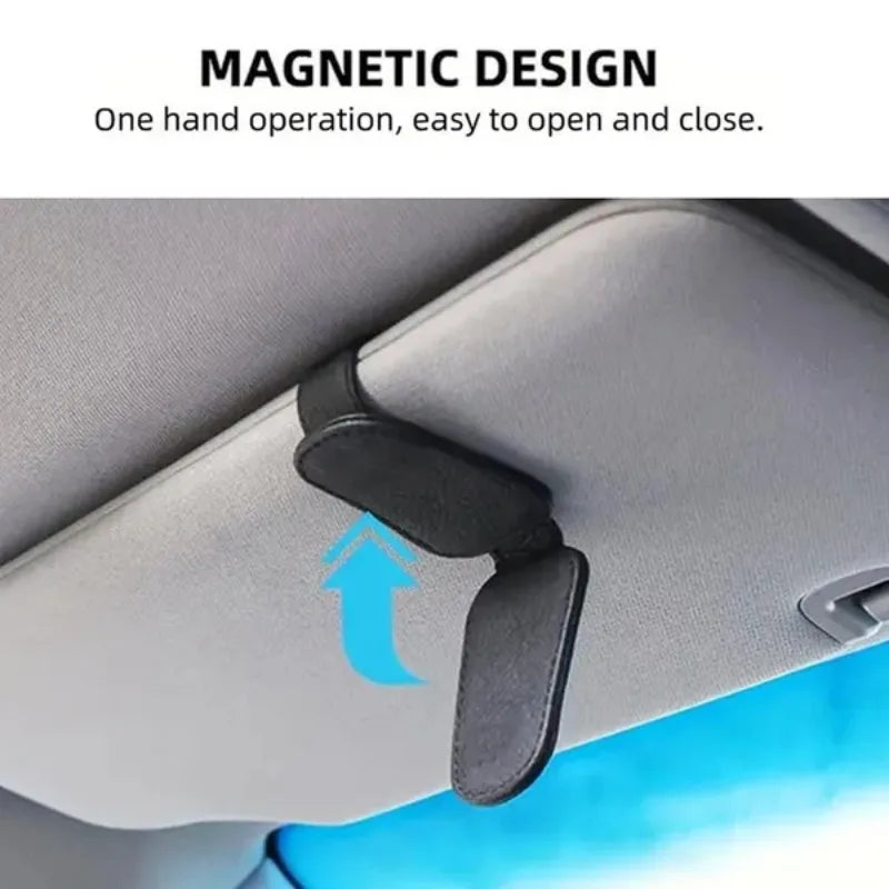 Visor Glasses Case Holder Sunglasses Clip Ticket Card Clip Portable Clip detail view
