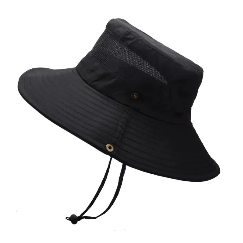 Summer Breathable Fisherman Hat | Unisex Outdoor Sun Hat alternate view