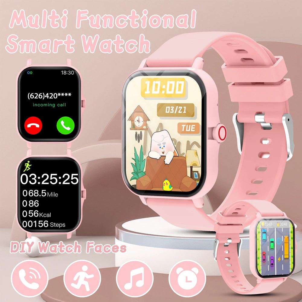 2026 Smartwatch with 1.83-Inch Screen | Bluetooth Call Fitness Tracker for Kids and A alternate view