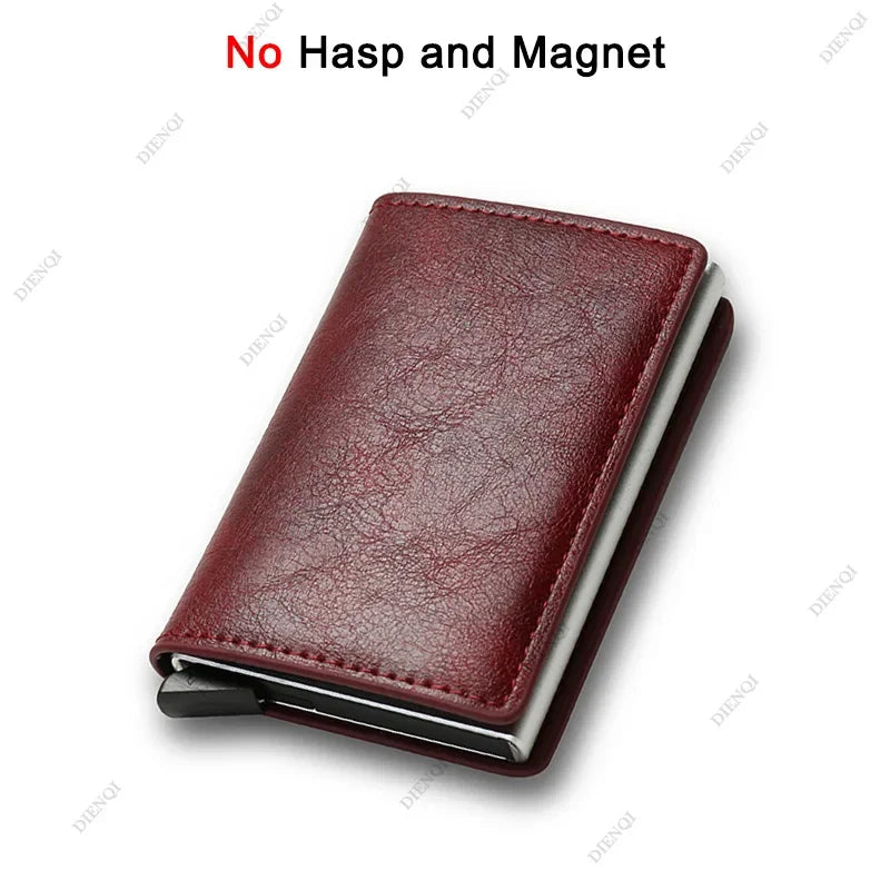 Slim RFID Card Holder | Minimalist Smart Wallet for Men detail view
