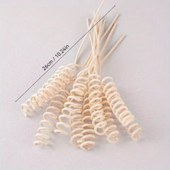 10Pcs Plant Curved Rattan Sticks | Reed Diffuser Replacement Sticks for Home Fragrance detail view