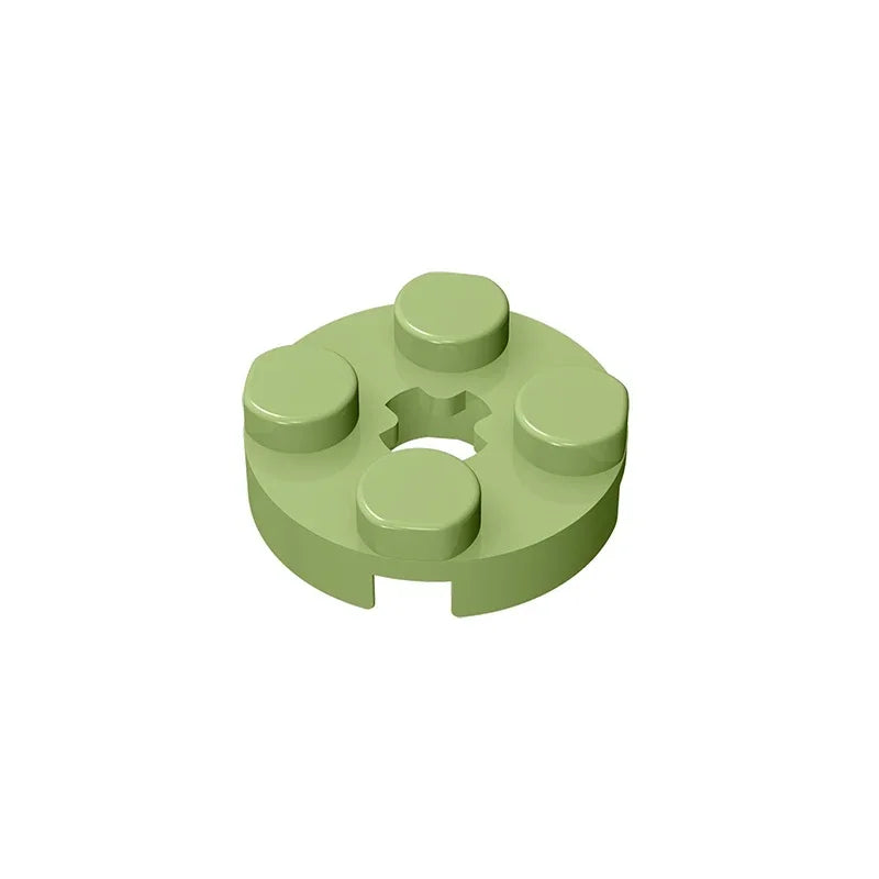 Gobricks GDS-609 PLATTE 2X2 RUND | Kompatible Bausteine für DIY-Lernmodelle