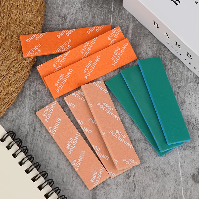 9pcs Semi-rigid Sanding Sticks | Model Making Tool Set for Plastic Polishing and Hobby D detail view