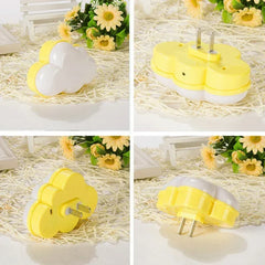 Cloud LED Night Light | Plug-in Cute Night Lamp for Kids and Adults close-up view