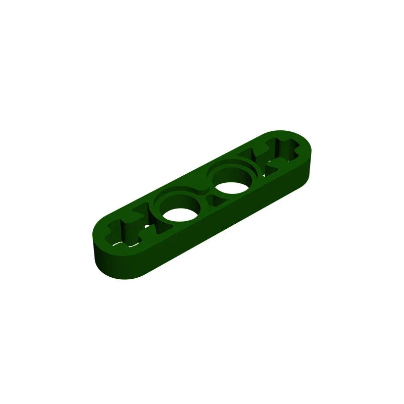 Gobricks GDS-690 Technical Liftarm Thin 1 x 4 with Axle Holes | Compatible Building Bloc detail view