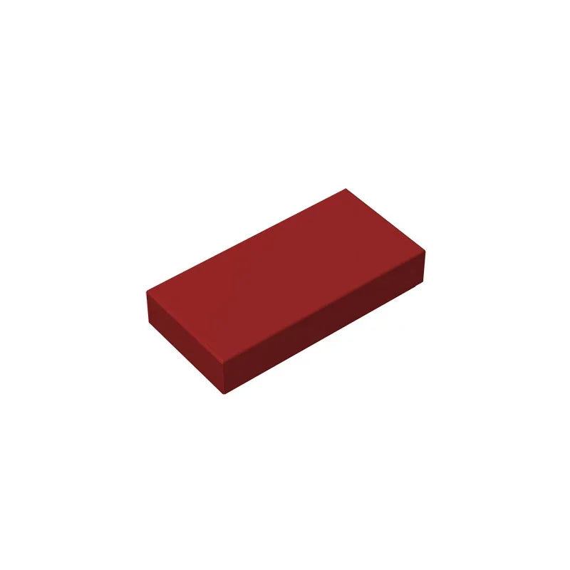 Gobricks GDS-566 Tile 1 x 2 with Groove | Compatible Building Block alternate view