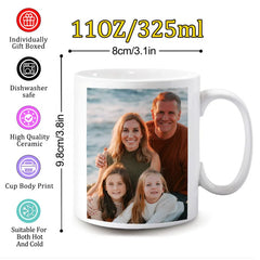 Customizable Photo Mug | Personalized Gift for Valentine's Day alternate view