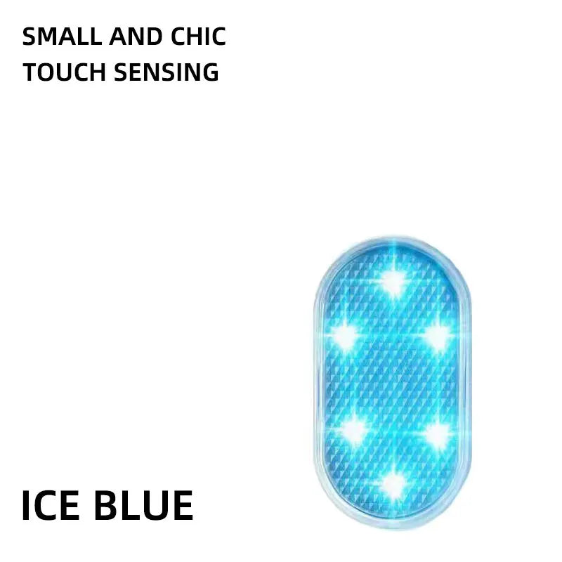 Mini Wireless Car LED Touch Light | Magnetic Induction USB Rechargeable additional angle