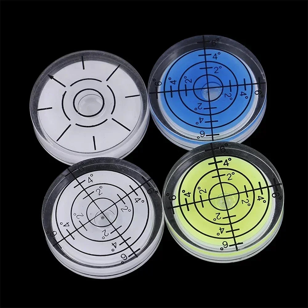 32mm Round Bubble Level | Universal Bullseye Level for Precision Measuring detail view