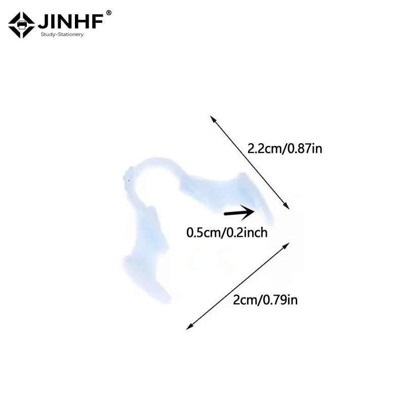 Soft Anti Snoring Nasal Dilator | Sleep Aid Nose Clip for Better Breathing additional angle