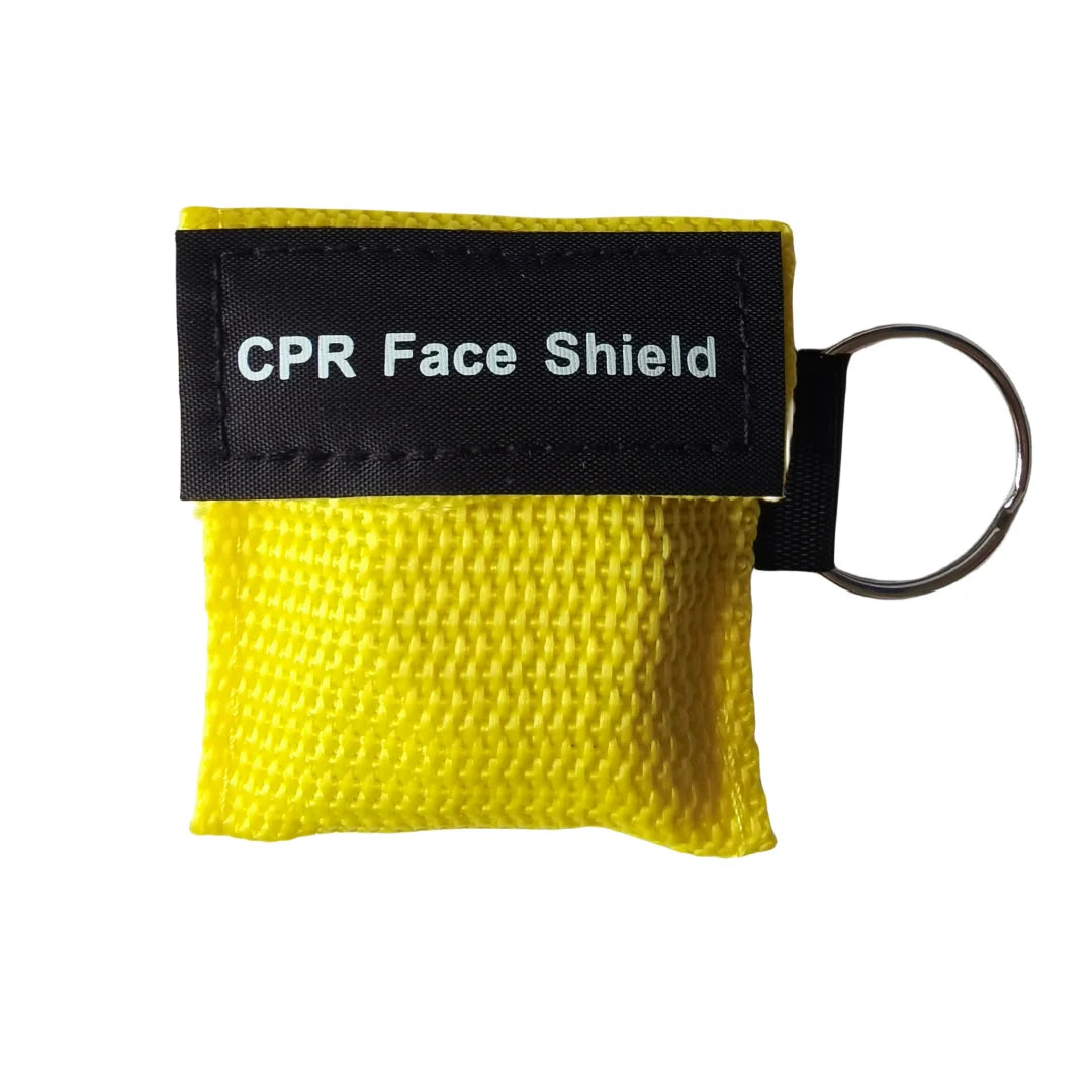 Compact CPR Face Shield Keychain | Portable Emergency Resuscitator Mask alternate view
