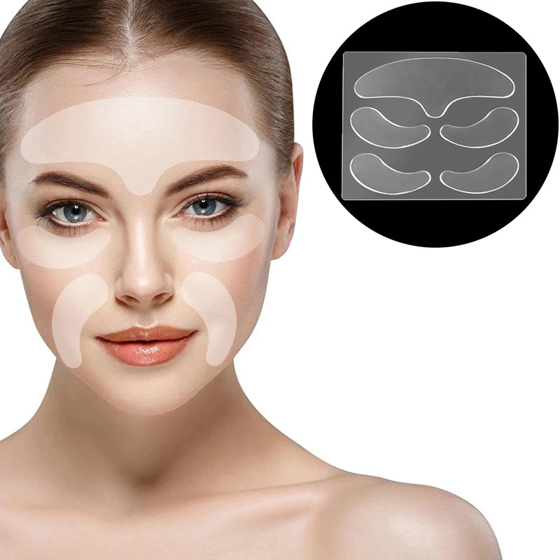 Reusable Silicone Face Patches | Anti Wrinkle Skin Lifting Tool alternate view