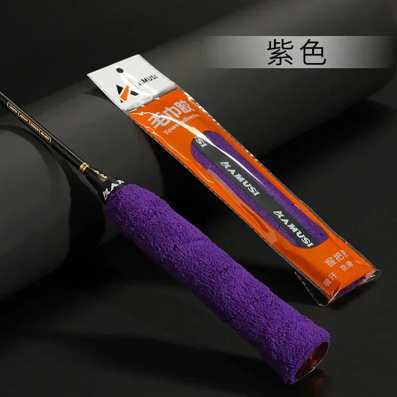 Badminton Racket Long Hair Microfiber Towel Tape Sweat Absorbing Anti-slip Thick Towel G detail view