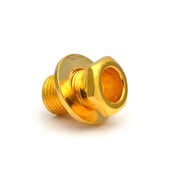 10Sets Hex Threaded Guitar Tunig peg machine head Bushing Ferrules and Mount Screws Ba close-up view
