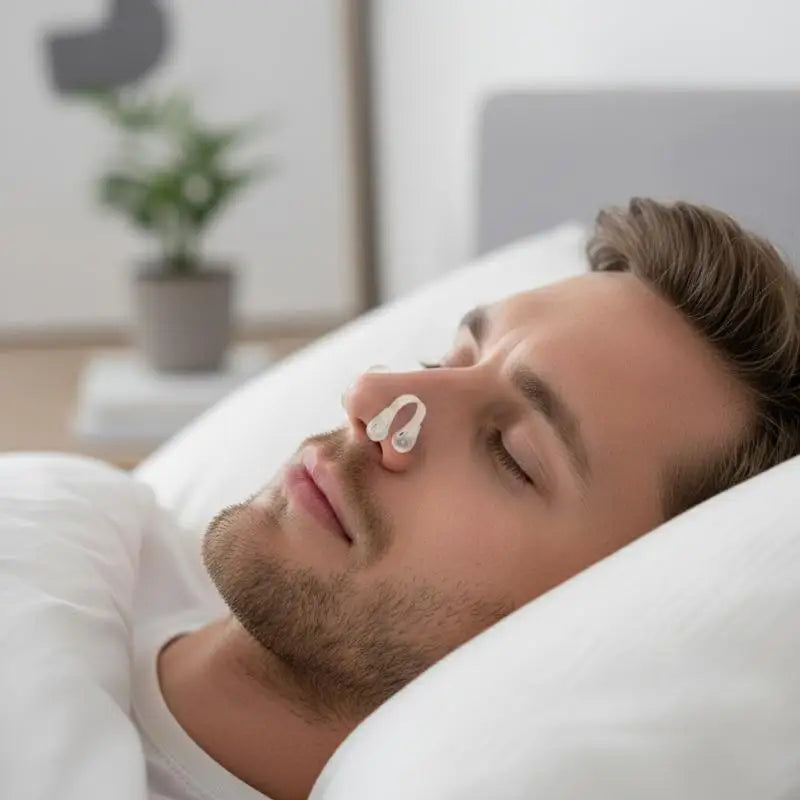 Nasal Breathing Dilator Clip | Snoring Relief Nasal Ventilator for Adults and Childre lifestyle view