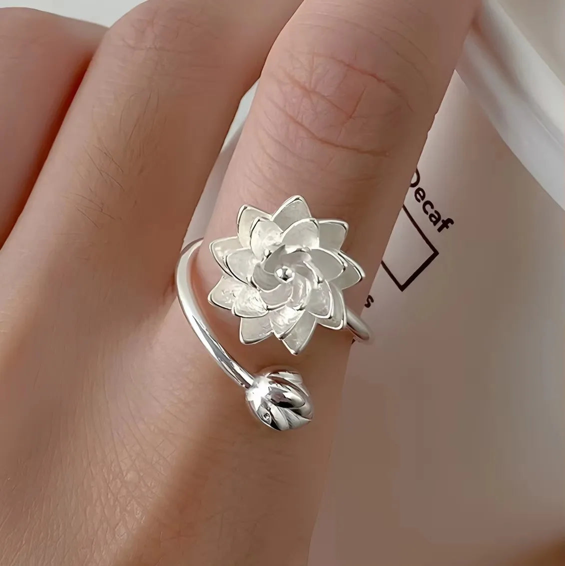 Sterling Silver Bow Ring for Women