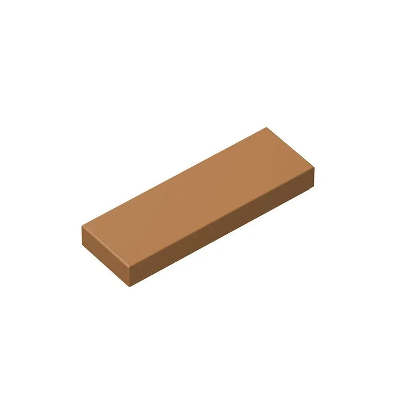 Gobricks GDS-562 Tile 1 x 3 Building Blocks | Compatible with Lego 63864 lifestyle view