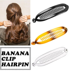 Banana Hair Clip Barley Twist Claw Clip 15CM Women Girls