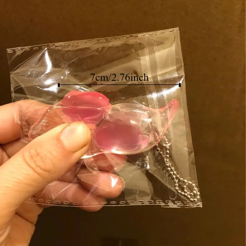 Squeeze Bean Fidget Toy | Cute Stress Relief Keychain lifestyle view