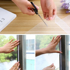 Self-Adhesive Mosquito Net Window Screen | DIY Insect Mesh for Doors and Windows alternate view